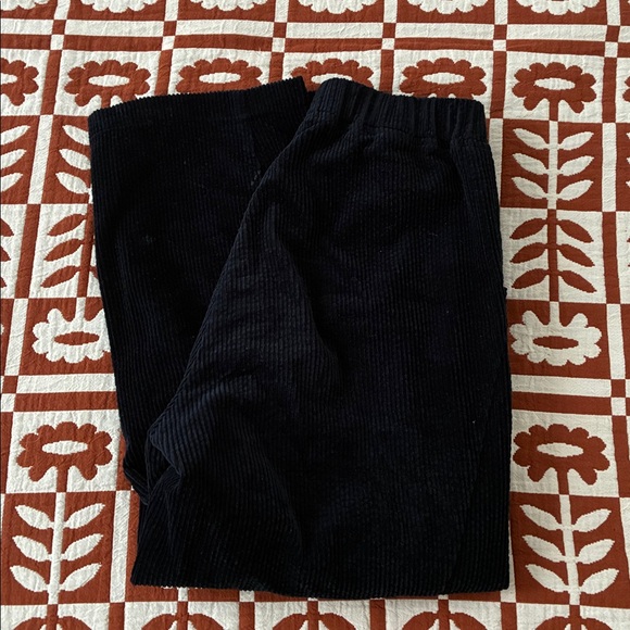 le bon shoppe arc pants corduroy midnight size m nwot - Picture 4 of 4